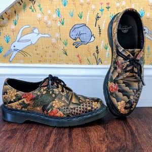 Tattoo print limited edition Doc Martens shoes